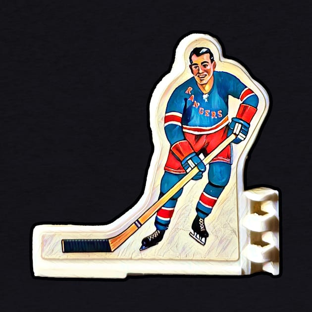 Coleco Table Hockey Players - New York Rangers by mafmove